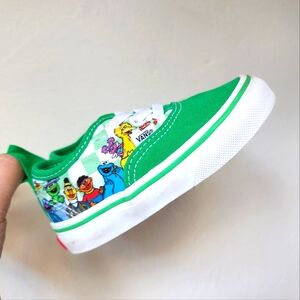 Vans Green Sesame Street Sneakers